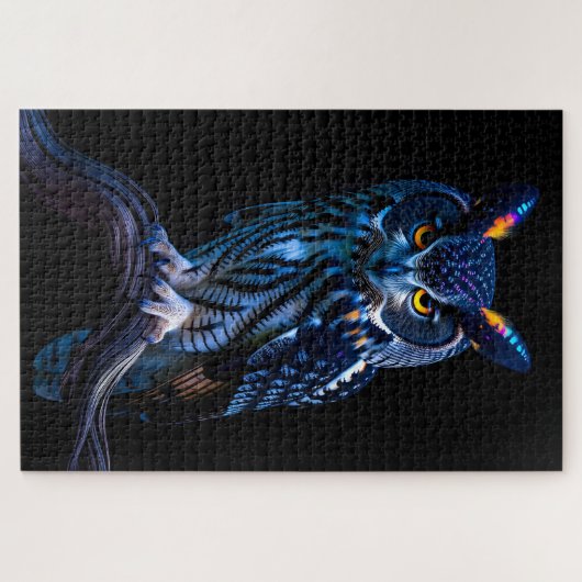 Mooie Owl Legpuzzel (Horizontaal)