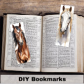 Mooie Paard DIY Bladwijzer