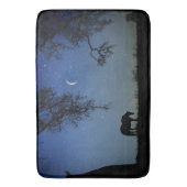 Mooie paard en moon Bath Mat (Voorkant Verticaal)