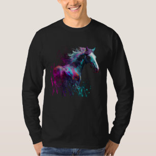 Mooie Paard Splash Equestrian Paardentrainer 2 T-shirt