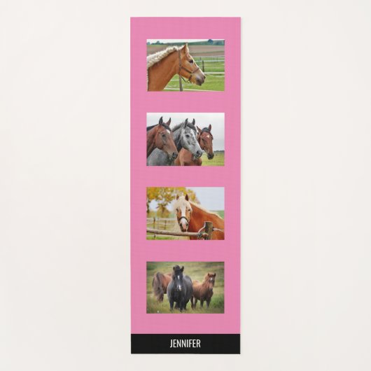 Mooie paarden gepersonaliseerd Yoga Mat (Voorkant)