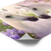 Mooie paarden poster (Hoek)