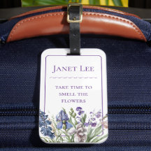 Mooie Paarse bloemen en Paarse Lijst