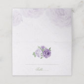 mooie paarse bloemen groene bladeren botanische pl (Buitenkant ongevouwen)