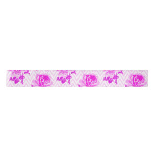 Mooie Paarse bloemen Lint
