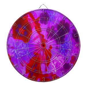 Mooie Paarse en Rode Tuin Phlox Bloemen Dartbord