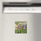 Mooie Paarse Iris Irissen bloementuin Magneet (Insitu (Vaatwasser))