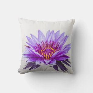 Mooie paarse lotus,Landschap Kussen