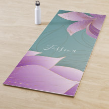 Mooie paarse lotusbloemen Aangepast Yoga M