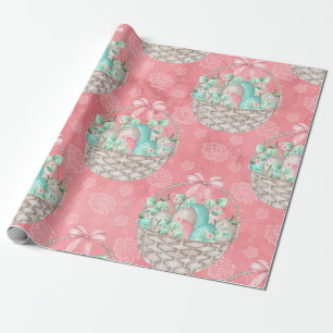 Mooie paasmand cadeaupapier
