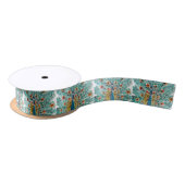 Mooie pacocks Emerald Green, Turquoise Lint (Spoel)