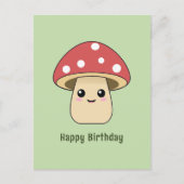 Mooie Paddenstoel Briefkaart (Voorkant)