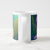 Mooie paddenstoelen extra grote beker (Achterkant)