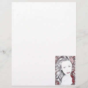 Mooie Paisley Vrouw Elf