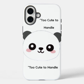 Mooie Panda telefoonhoesje iPhone 16 Plus Hoesje