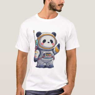 Mooie Pandatekening T-Shirt – Grappige Lieve Panda