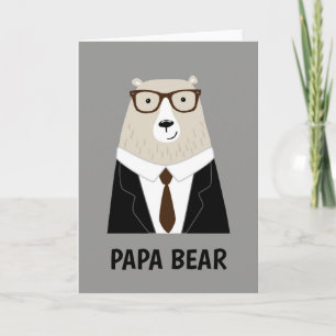 Mooie Papa Beer Vaderdag Cadeau Speciale Mok Kaart