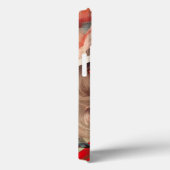 Mooie Parijse vrouw in zonnebril en pet Case-Mate iPhone Case (Achterkant / Rechts)