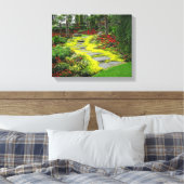 Mooie Park Bloemen Foto Canvas Afdruk (Insitu (Slaapkamer))