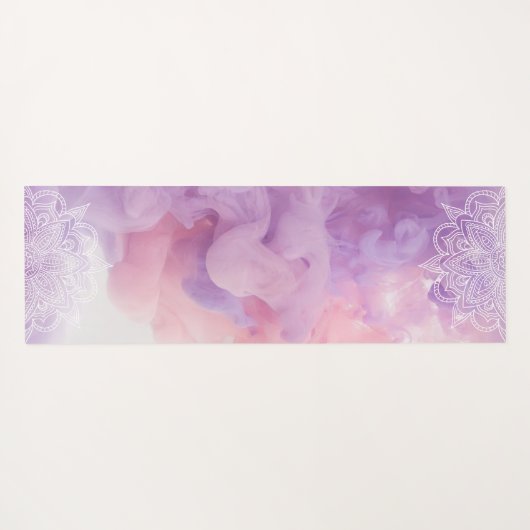 Mooie pasta met kleur Mandala Yogamat (Achterkant (horizontaal))