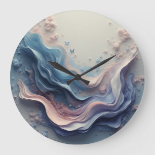Mooie Pastel Achtergrond – Zachte Droomachtige Ont Grote Klok