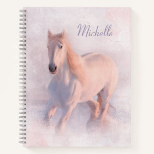 Mooie Pastel Horse Notitieboek