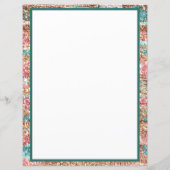 Mooie Pastel Roze Blauwe Glitter Gepersonaliseerd (Achterkant)