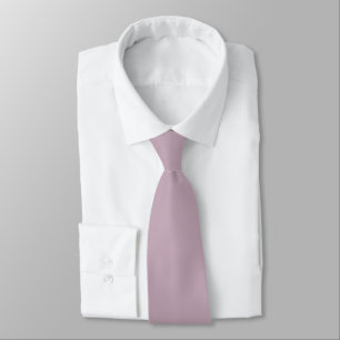 Mooie Pastel Stof Roze Bloem Roze Effen Kleur Stropdas