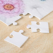 Mooie Pastelkleuren Bloemige Puzzels  (Zijkant)