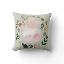 Mooie Pastelkleurige Lente Konijn Bloemenkrans Kin