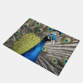 Mooie Peacock Deurmat (Schuin)