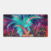 Mooie Peacock Feathers Bureaumat (Voorkant)