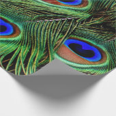 Mooie Peacock Feathers Cadeaupapier (Hoek)