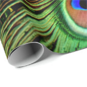 Mooie Peacock Feathers Cadeaupapier (Rol Hoek)