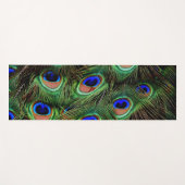 Mooie Peacock Feathers Yogamat (Voorkant (horizontaal))