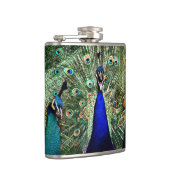 Mooie Peacock Heupfles (Rechts)