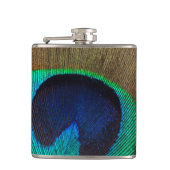 Mooie Peacock Heupfles (Voorkant)