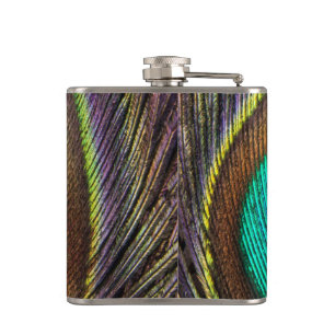 Mooie Peacock Heupfles