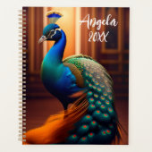 Mooie Peacock Planner (Voorkant)