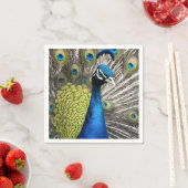 Mooie Peacock Servet (Insitu)