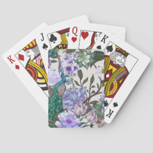Mooie Peacock-speelkaarten Pokerkaarten