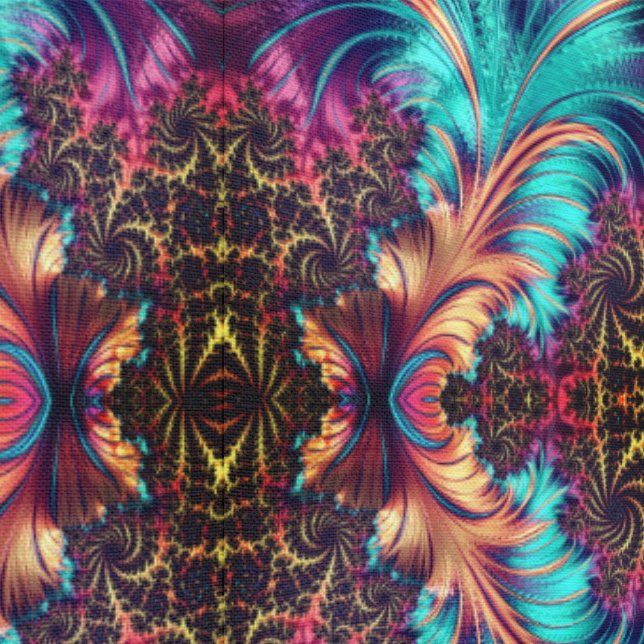 Mooie Peafowl Feathers Behang (Zoom)