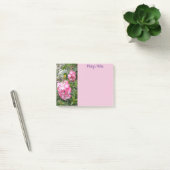 Mooie Penstemon Roze Bloem Foto Post-it® Notes (Kantoor)