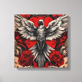 Mooie penting canvas afdruk