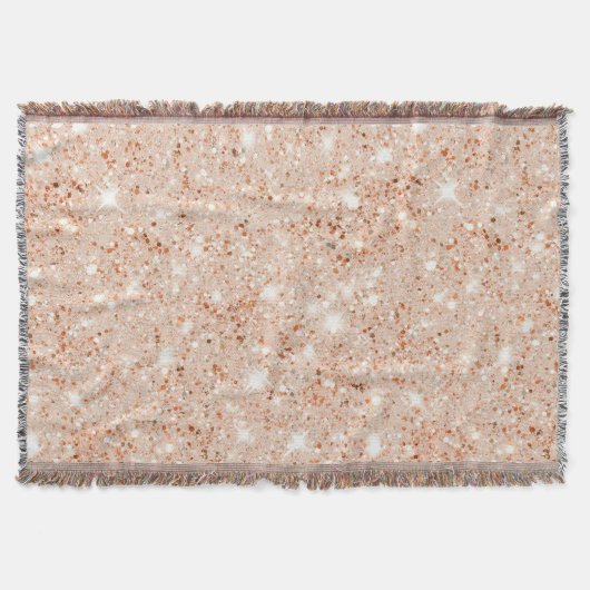 Mooie Perzik Glitters Deken (Voorkant)