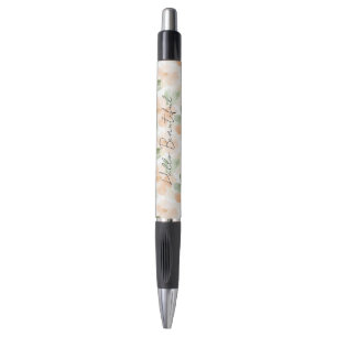 Mooie perzikbloemen pen