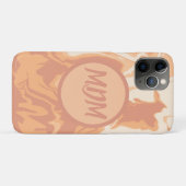 Mooie Perzikkrullen Case-Mate iPhone Case (Achterkant (horizontaal))