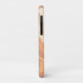Mooie Perzikkrullen Case-Mate iPhone Case (Achterkant/links)