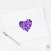 Mooie Petunia's Hart Sticker (Envelop)