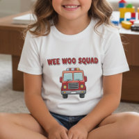 Mooie Peuter Wee Woo Squad Brandweerwagen Kids
